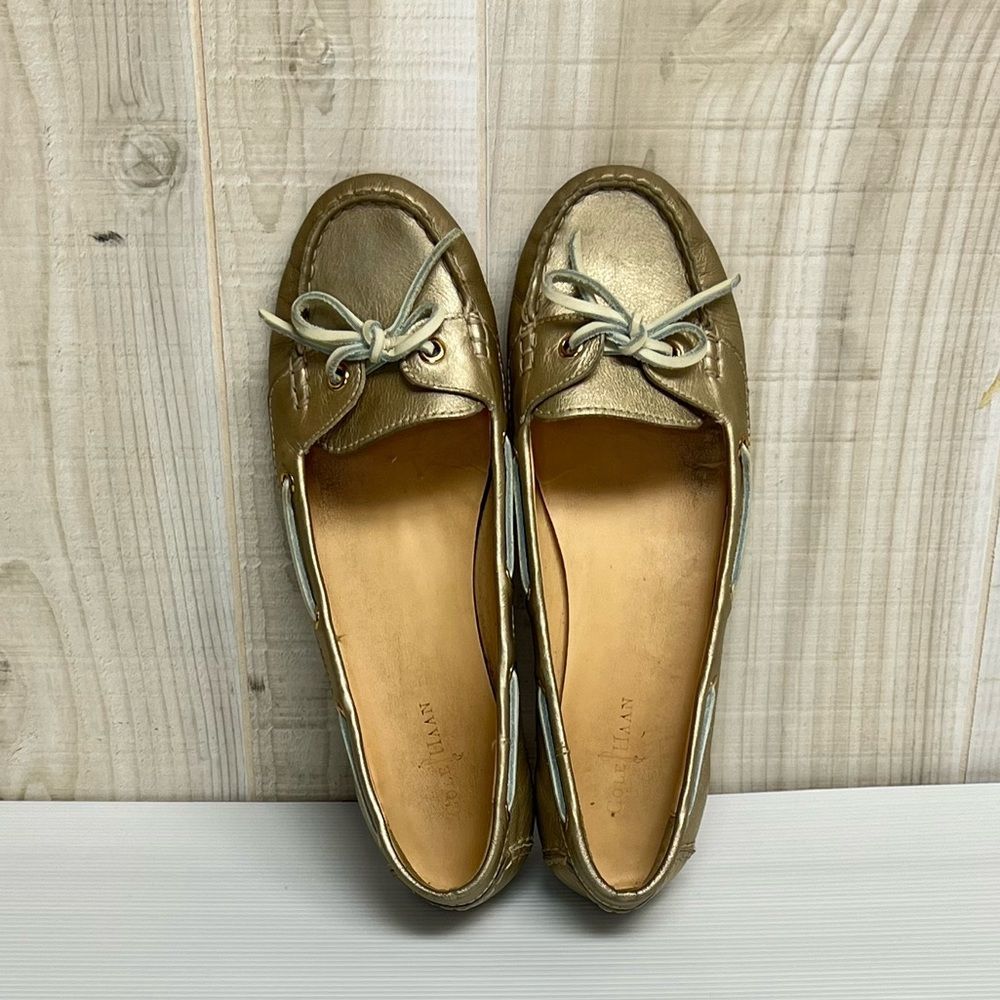 🔥 Closet clear Out 🔥. Cole Haan Metallic Loafers - Picture 6 of 8